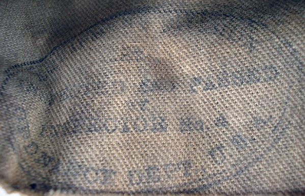 Tampon d'inspection du corps du matériel. Tampon d'inspection du corps du matériel.