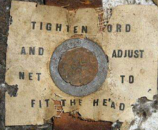 Quelques exemples d'étiquettes d'instruction de réglage. Quelques exemples d'étiquettes d'instruction de réglage.