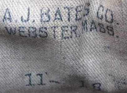 A.J.Bates, Webster - Massachusetts, novembre 1918. A.J.Bates, Webster - Massachusetts, novembre 1918.