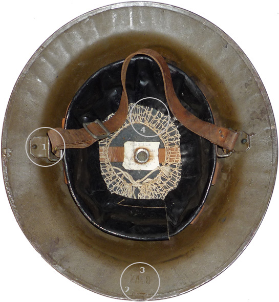 Casque US model 1917. Casque US model 1917.