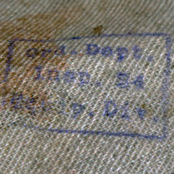 Marquage d'inspection et de fabricant US.