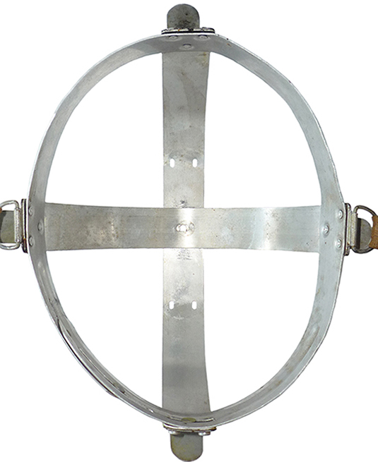 Armature en aluminium, envers.