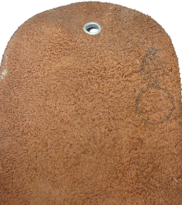 Revers patte de coiffe, notez la flamme de l'Ordnance Department.