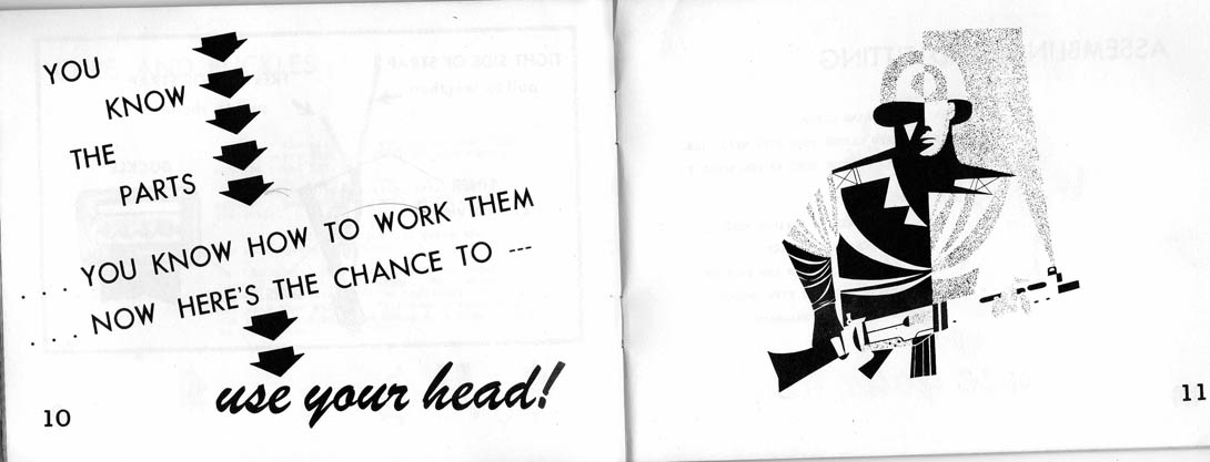 Manuel instruction du liner M1964 parachutiste.