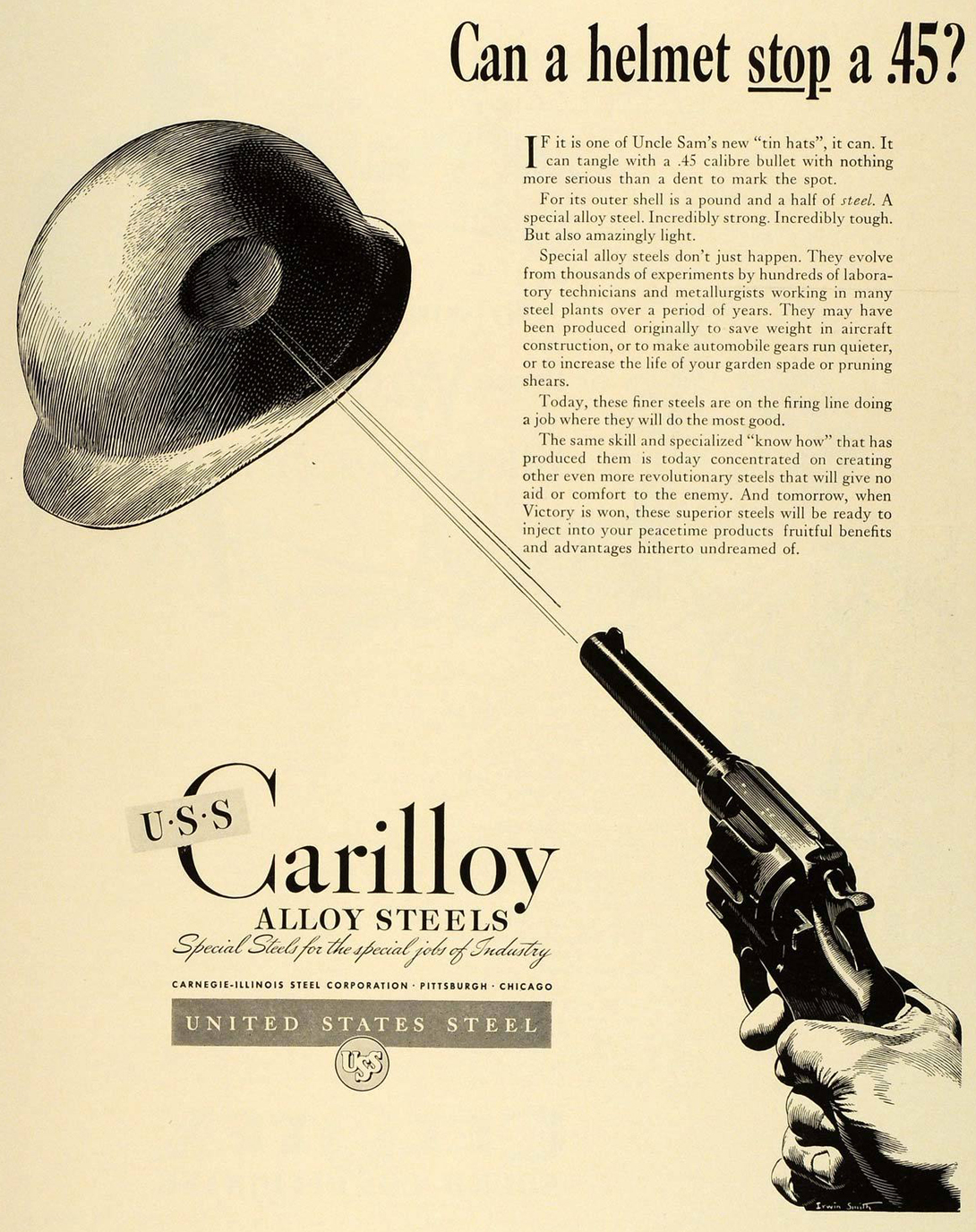 Promotion Carnegie-Illinois Steel corporation.