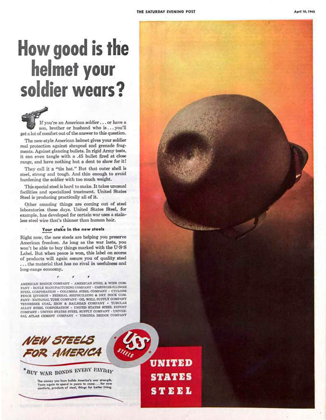 Promotion United States Steel.