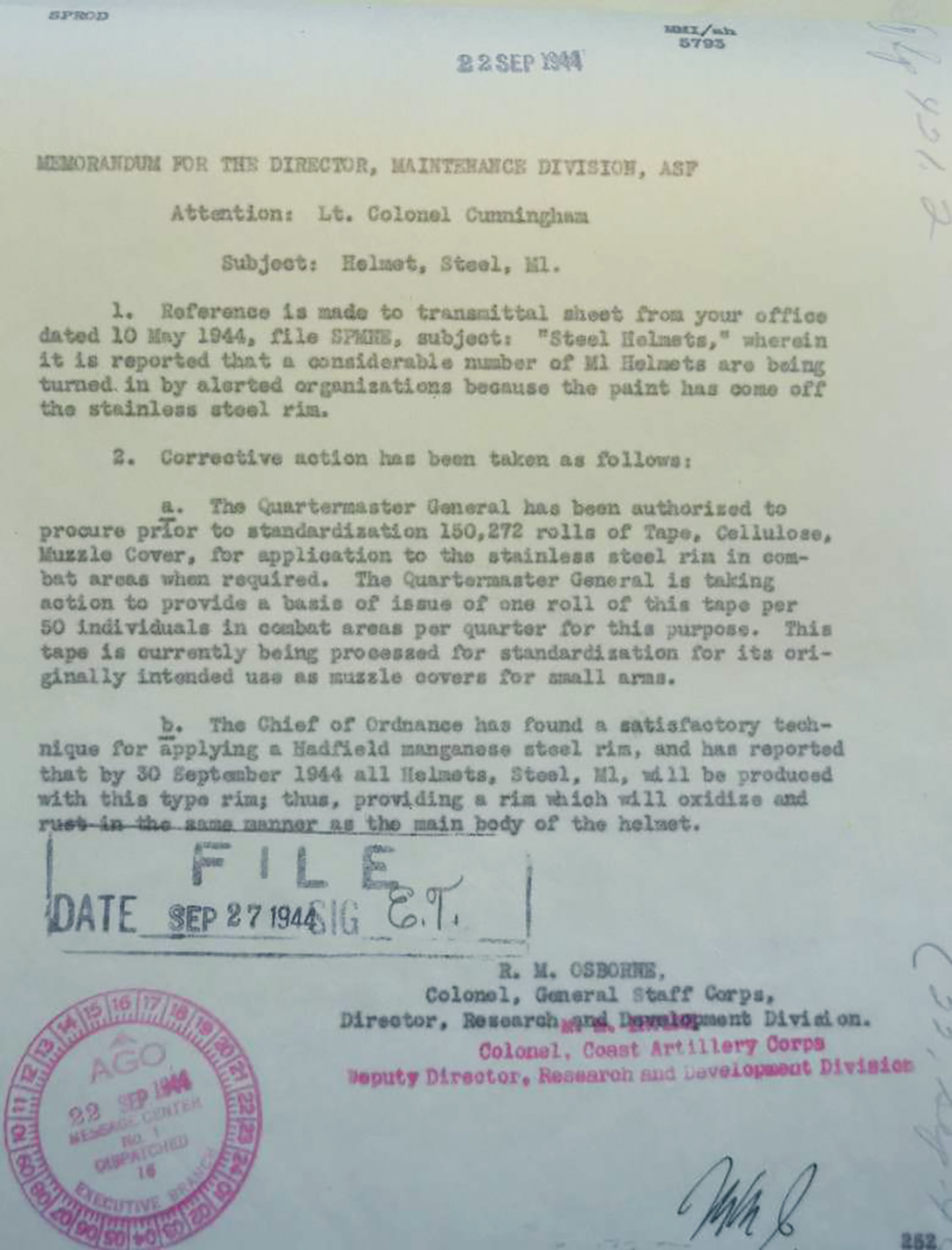 Note sur la probl&eacute;matique des joncs en acier inoxydable.