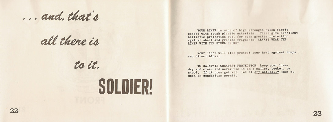 Manuel instruction du liner M1964.