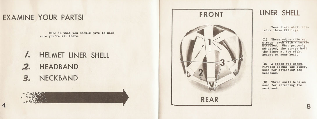 Manuel instruction du liner M1964.
