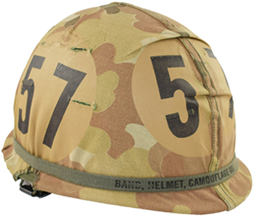 Couvre-casque Mitchell pattern - training. Couvre-casque Mitchell pattern - training.