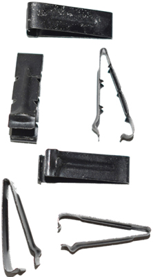 Clips métalliques. Clips métalliques.
