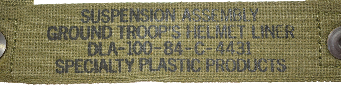 Marquage appliqué par le fabricant Specialty Plastic Products. Marquage appliqué par le fabricant Specialty Plastic Products.