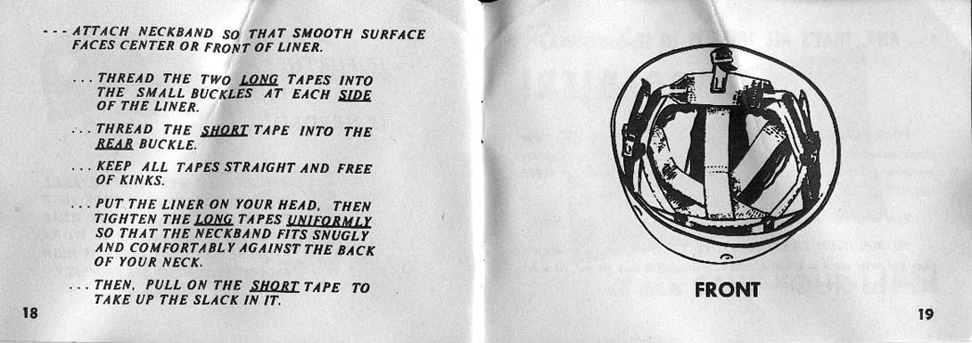 Manuel instruction du liner M1972.