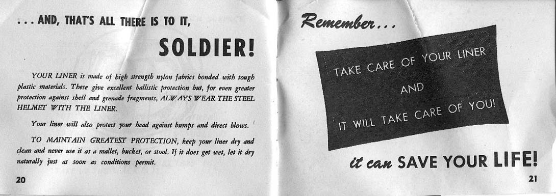 Manuel instruction du liner M1972.