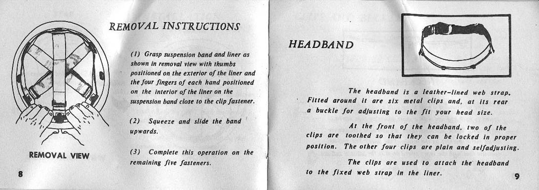 Manuel instruction du liner M1972.