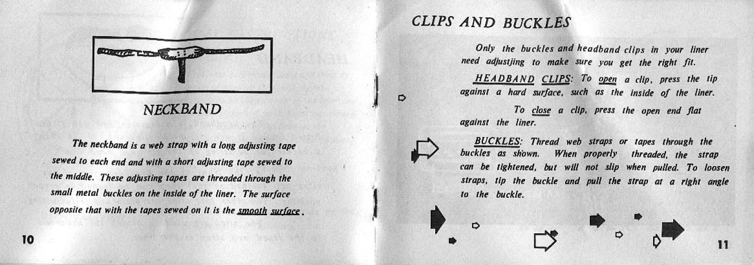 Manuel instruction du liner M1972.