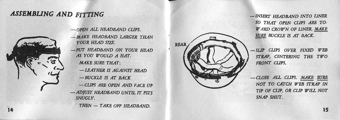 Manuel instruction du liner M1972.