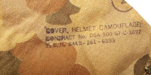 Marquage couvre-casque M-1