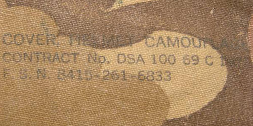 Marquage couvre-casque M-1