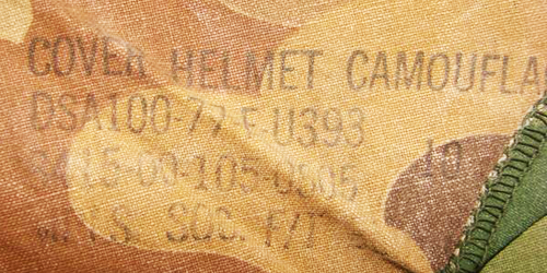 Marquage couvre-casque M-1