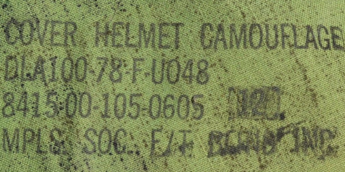 Marquage couvre-casque M-1