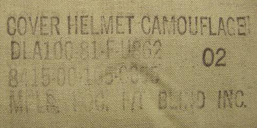 Marquage couvre-casque M-1