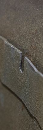 Echancrure de maintien.