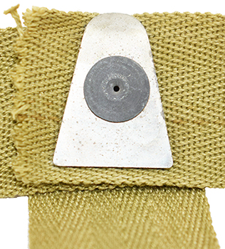 Jointure cerclage en toile.