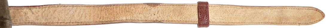 Jugulaire, partie longue - recto/verso. Jugulaire, partie longue - recto/verso.