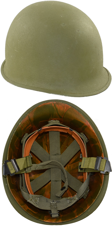 Casque M-1 M1973 (avec liner M1972). Casque M-1 M1973 (avec liner M1972).