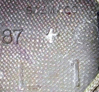 Marque fond de moule. Marque fond de moule.