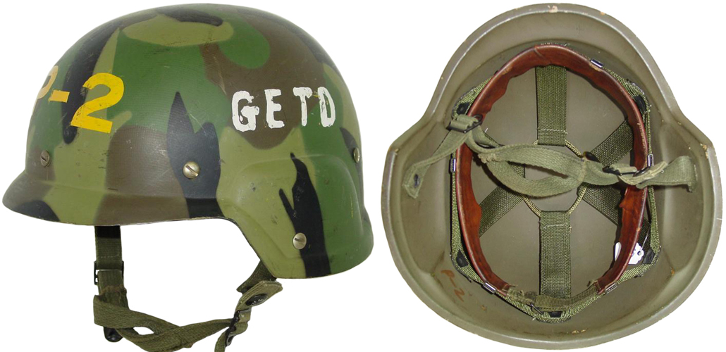 Casque prototype PASGT. Casque prototype PASGT.