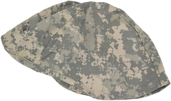 Vue à plat - envers. Vue à plat - envers.