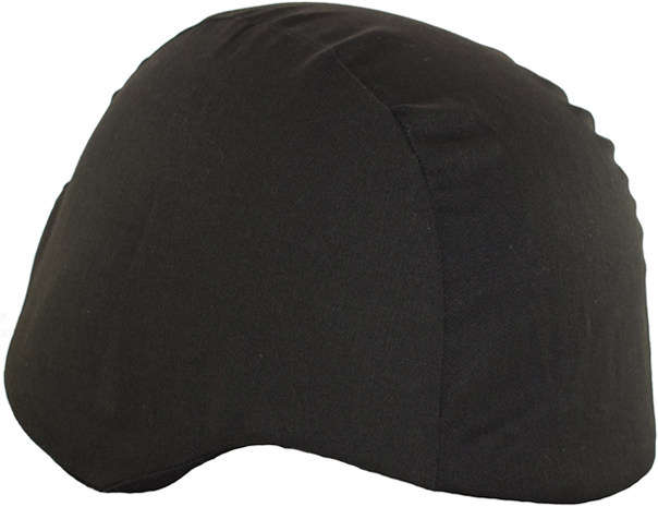 Couvre-casque en place. Couvre-casque en place.