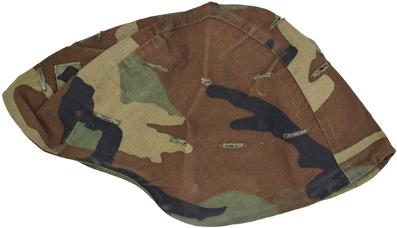 Vue à plat - envers. Vue à plat - envers.