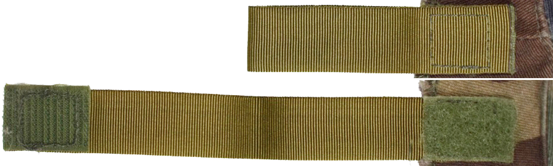 Sangle auto agrippante de maintien. Sangle auto agrippante de maintien.