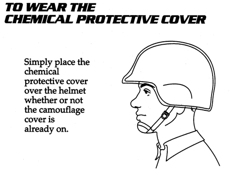 Instructions de pose de la protection en cas d'attaque chimique. Instructions de pose de la protection en cas d'attaque chimique.