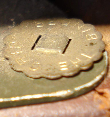 Tête agrafe de fixation. Tête agrafe de fixation.