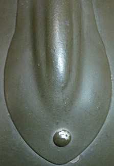 Cimier - partie avant. Cimier - partie avant.