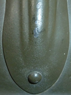 Cimier - partie arrière. Cimier - partie arrière.