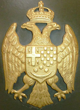 Attribut détouré doré pour officier. Attribut détouré doré pour officier.