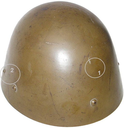Casque Vz 32 tchécoslovaque.