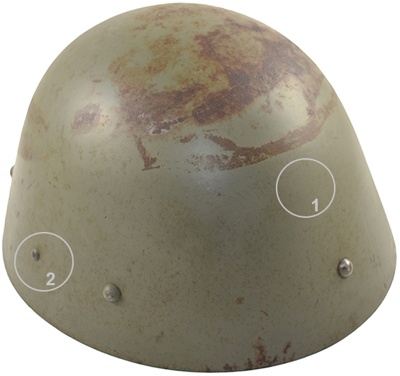 Casque modèle 39 yougoslave.