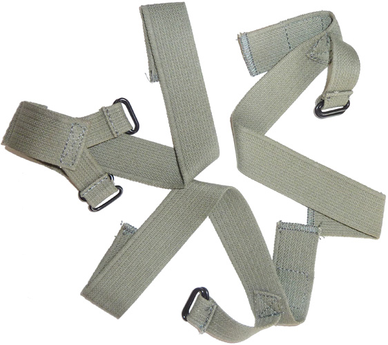 Bande de toile constituant la suspension. Bande de toile constituant la suspension.