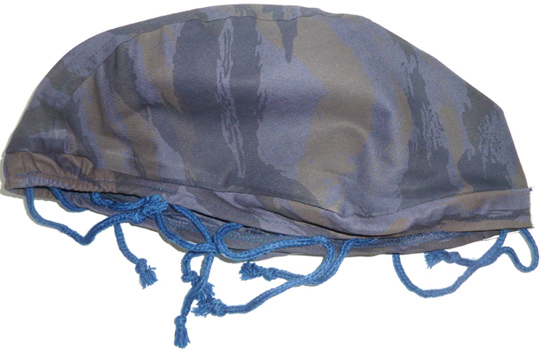 Couvre-casque à plat. Couvre-casque à plat.