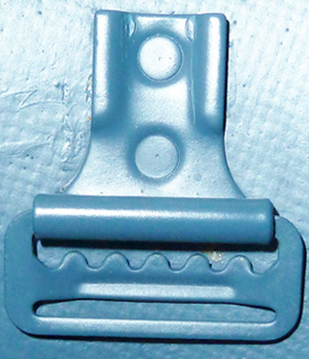 Boucle de fixation de la suspension.