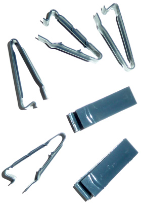 Clips de fixation. Clips de fixation.