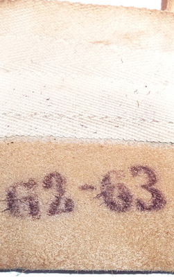 Marquage taille. Marquage taille.